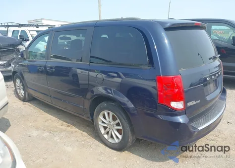 2013 Dodge Grand Caravan Sxt из США, поврежденный, VIN 2C4RDGCG6DR585658
